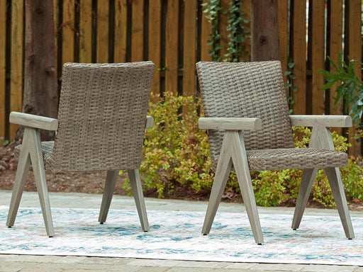 Cliff Trails Outdoor Arm Chair (Set of 2) - Furniture House (VA)