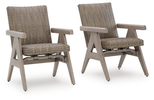 Cliff Trails Outdoor Rocking Arm Chair (Set of 2) - Furniture House (VA)