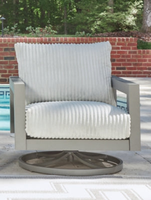 Hurley Park Outdoor Swivel Chair with Cushion - Furniture House (VA)