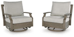 Rainier Ranch Outdoor Swivel Glider Chair with Cushion image