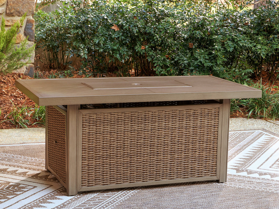 Laguna Heights Outdoor Fire Pit Table - Furniture House (VA)