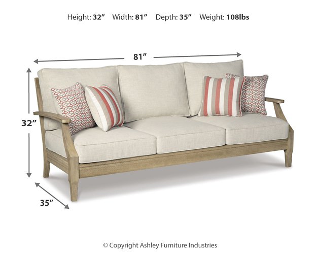 Clare View Sofa with Cushion - Furniture House (VA)