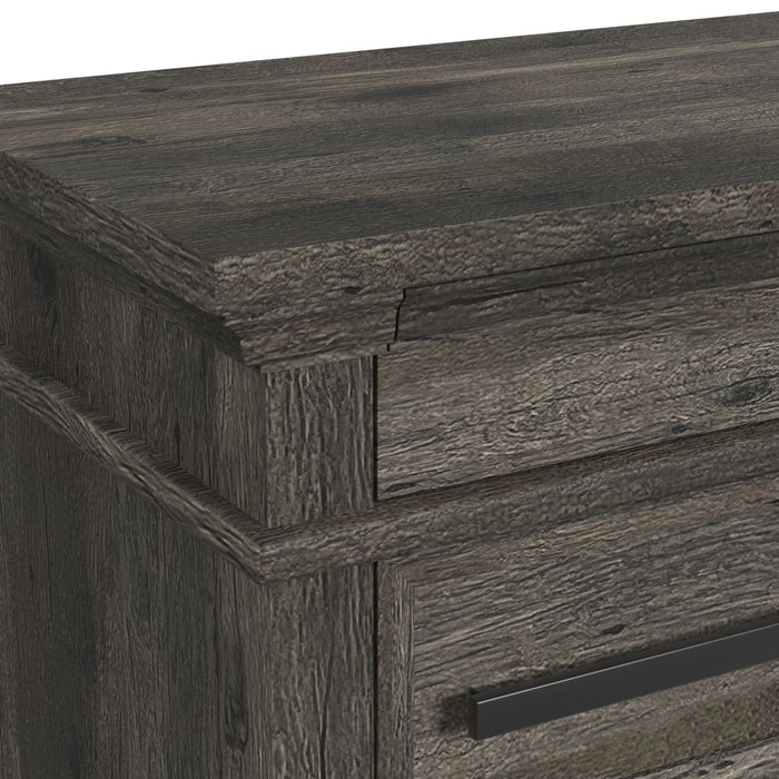 Park Ridge 9-Drawer Dresser in Charcoal