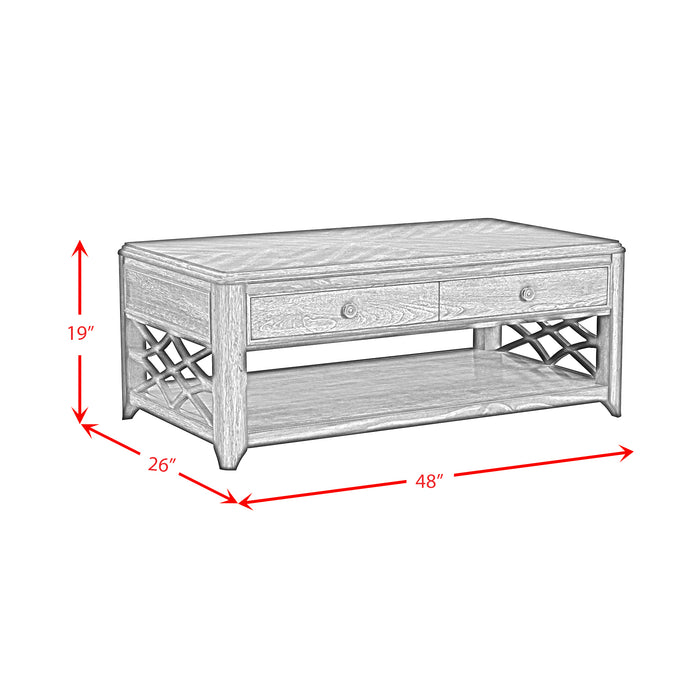 Phillipe Lift-Top Coffee Table in Cherry - Furniture House (VA)