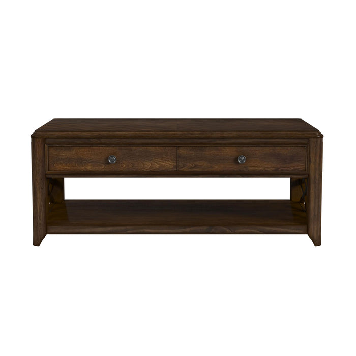 Phillipe Lift-Top Coffee Table in Cherry - Furniture House (VA)