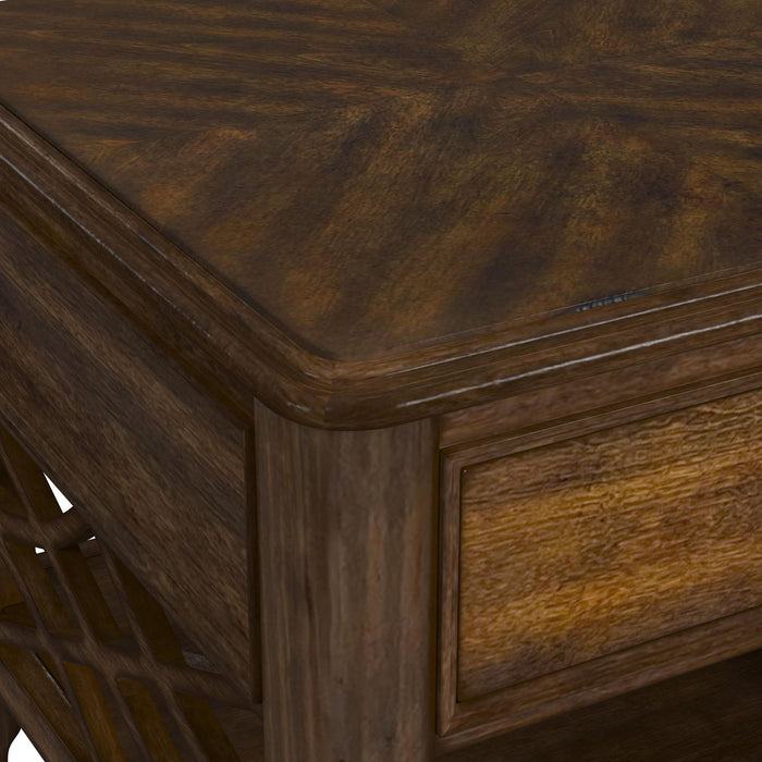 Phillipe Lift-Top Coffee Table in Cherry - Furniture House (VA)