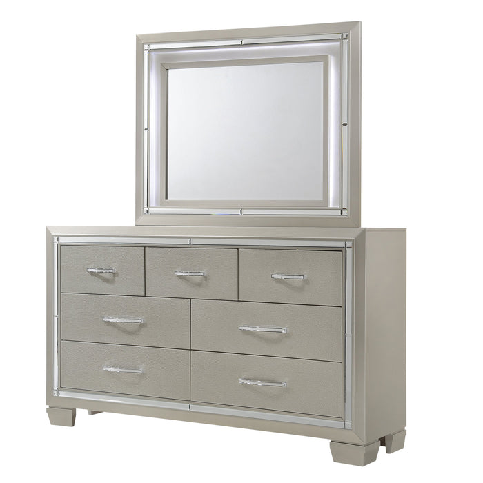 Platinum Platform Storage Bedroom Set - Furniture House (VA)