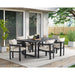 Playa Dining Chair - Dark Grey and Olefin Beige (2 Per Carton) - Furniture House (VA)
