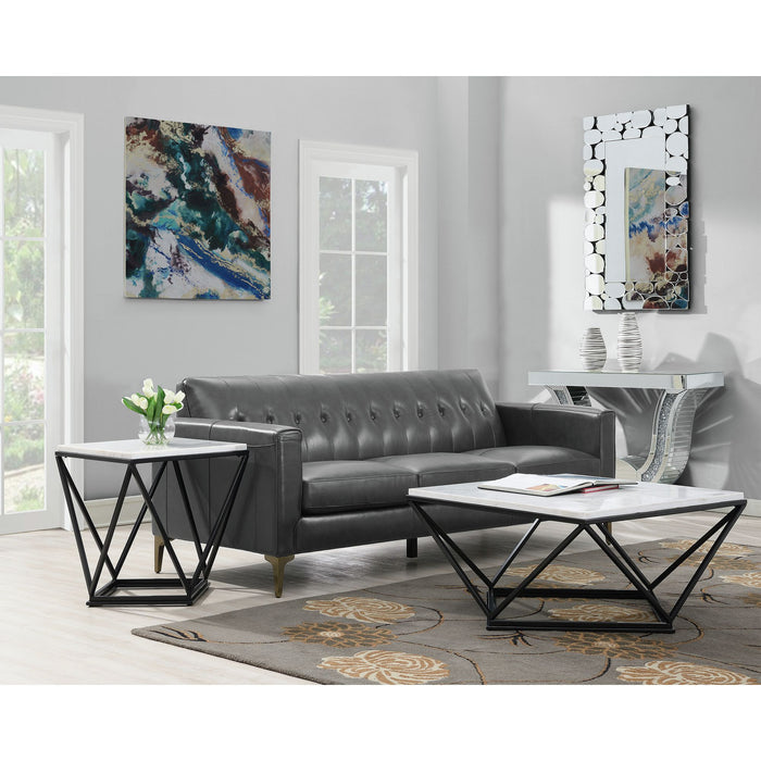 Riko Coffee Table W/ Metal Leg - Furniture House (VA)