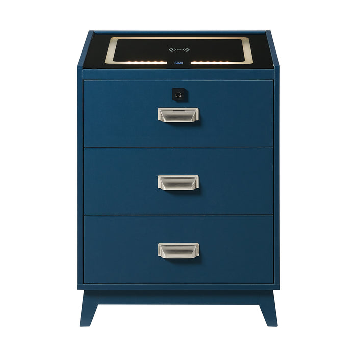 Rio Nightstand with Electronic Features - Furniture House (VA)