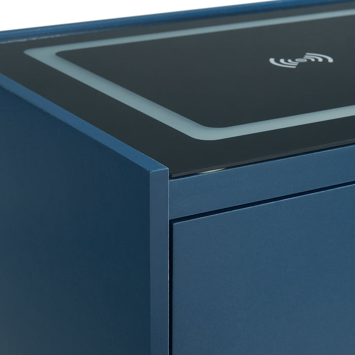 Rio Nightstand with Electronic Features - Furniture House (VA)