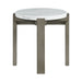 Rosamel Round End Table in Ash Brown - Furniture House (VA)