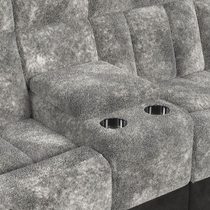 Santorini RHF Power Motion Recliner in Dillon/Shire Grey