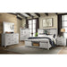 Scott Storage Bed White Finish - Furniture House (VA)