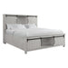 Scott Storage Bed White Finish - Furniture House (VA)