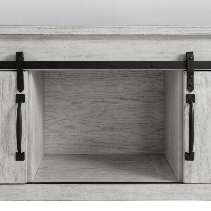 Scott Storage Bed White Finish - Furniture House (VA)