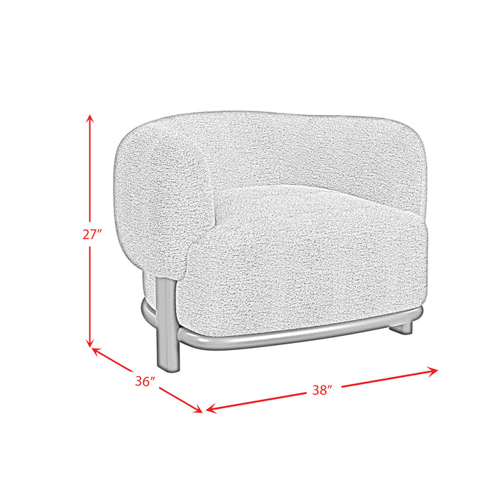 Sevilla Chair in Penny White