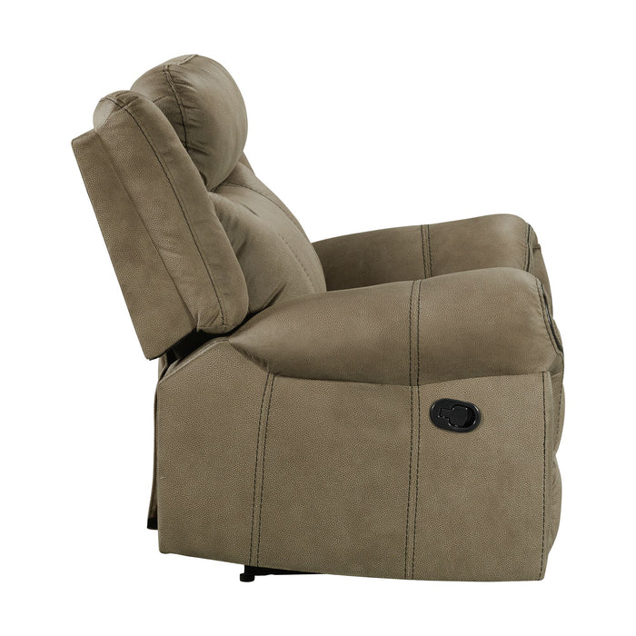Sorrento Glider Recliner in T101 Brown