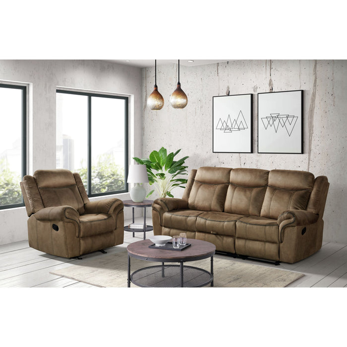 Sorrento Glider Recliner in T101 Brown