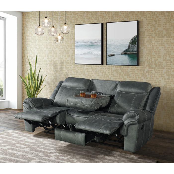 Sorrento Motion Sofa with Dropdown in FB367 Charcoal
