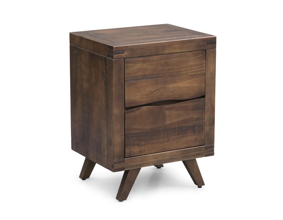 Steve Silver Pasco 2 Drawer Nightstand in Cocoa