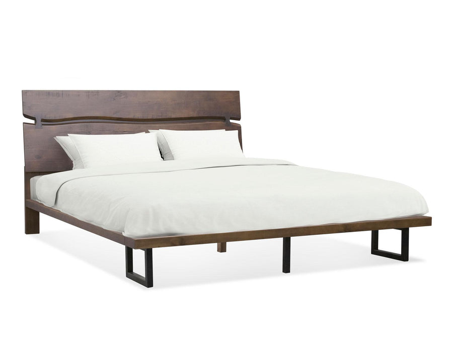 Steve Silver Pasco King Platform Bed in Cocoa