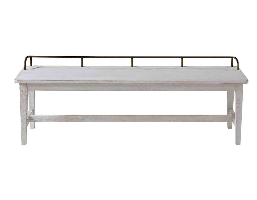 Steve Silver Pendleton Bench in Ivory