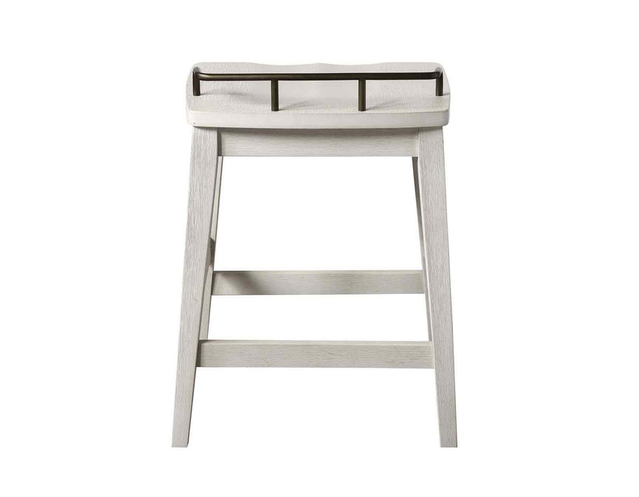 Steve Silver Pendleton Counter Stool in Ivory (Set of 2)