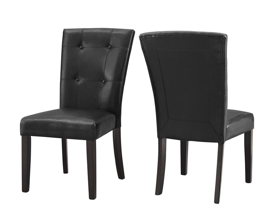 Steve Silver Sterling Side Chair in Deep Cordovan Cherry (Set of 2)