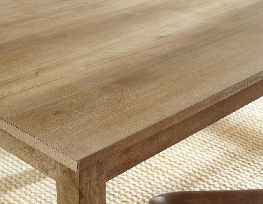Steve Silver Ander Dining Table in Natural Honey