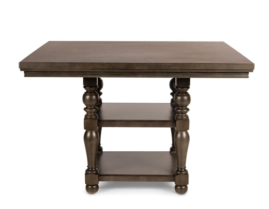 Steve Silver Caswell Counter Table in Harbor Grey