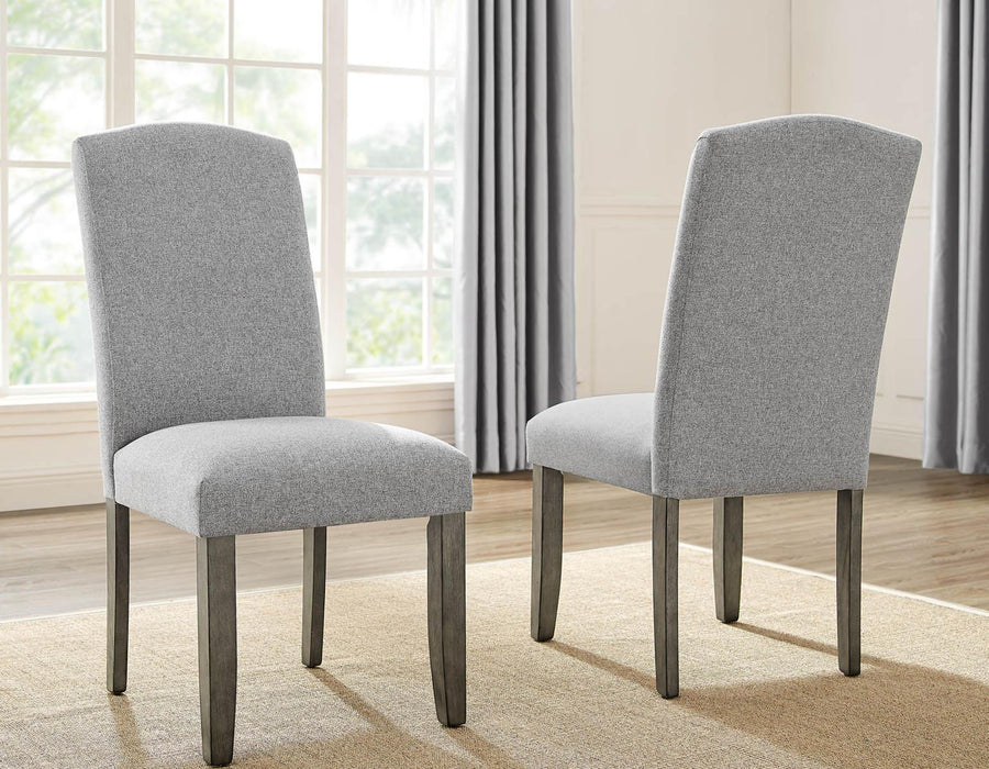Steve Silver Emily Side Chair in Mossy Grey (Set of 2)
