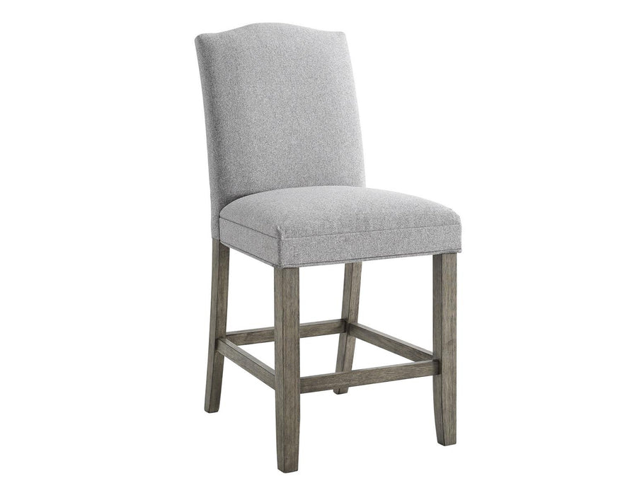 Steve Silver Grayson Counter Chair in Driftwood (Set of 2)