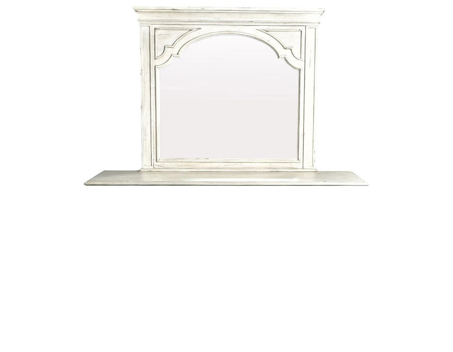 Steve Silver Highland Park Mirror in Cathedral White