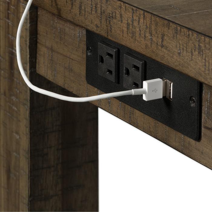 Stone Occasional Bar Table Single Pack Gray Finish (Table + Three Stools)