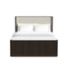 Sylvie UPH Bed with White Fabric - Furniture House (VA)