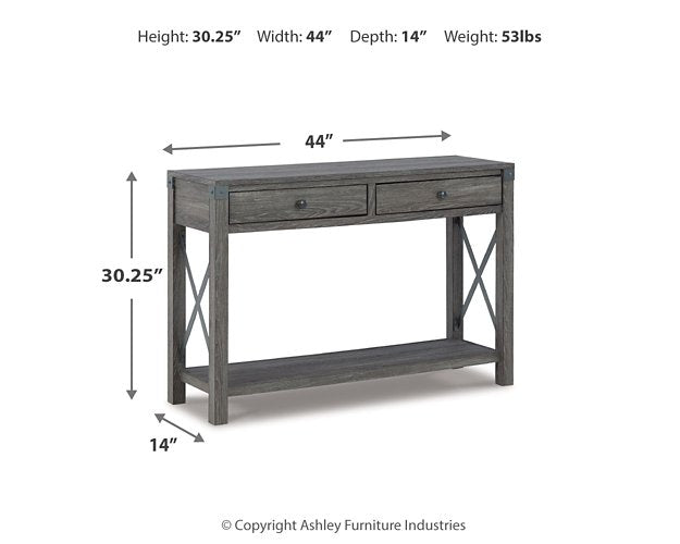 Freedan Sofa/Console Table - Furniture House (VA)