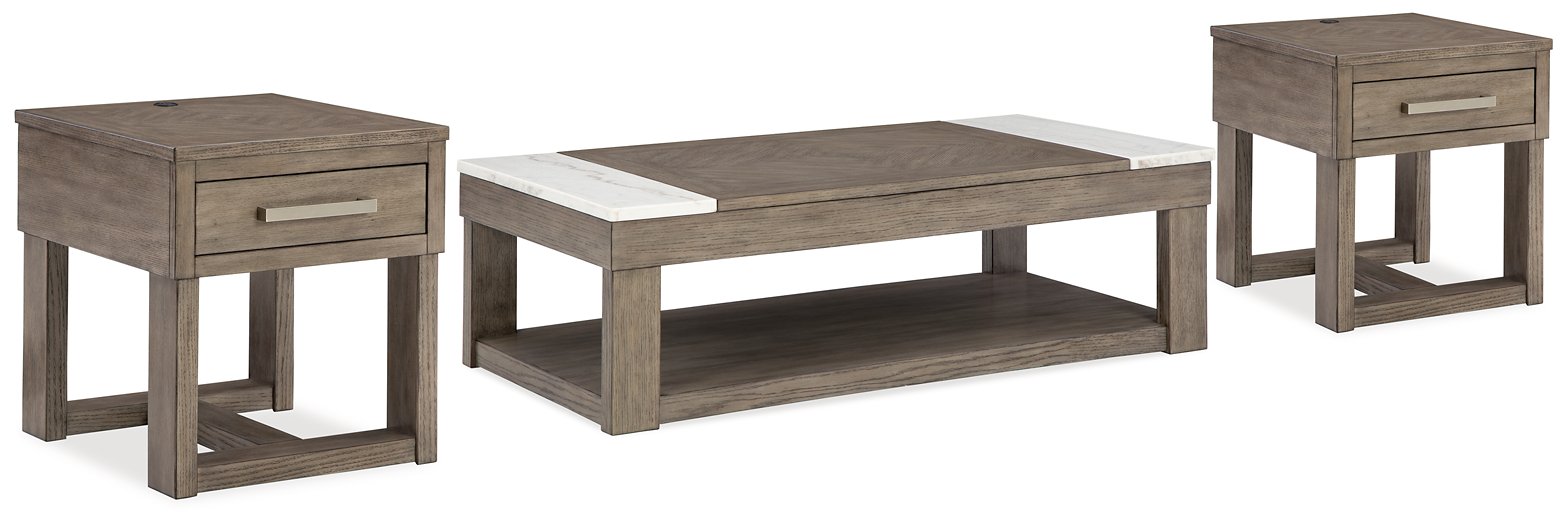 Loyaska Occasional Table Set - Furniture House (VA)