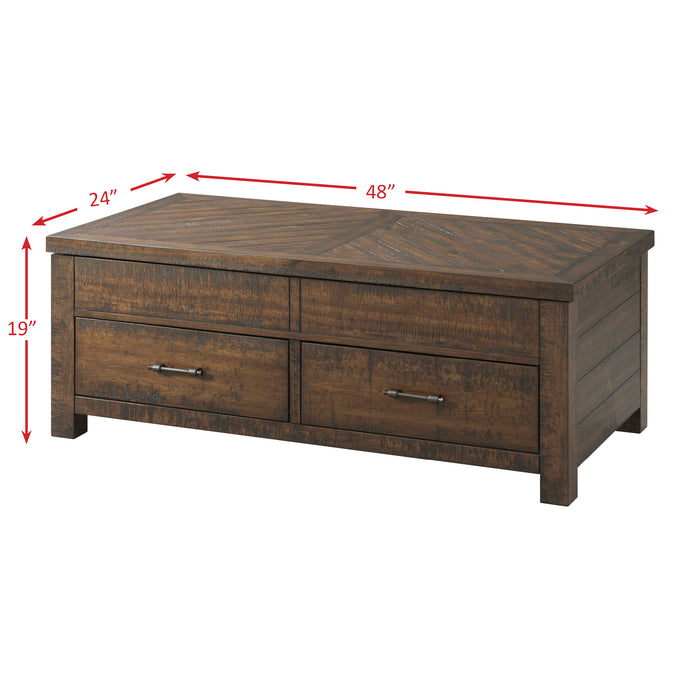 Jax Coffee Table W/Lift Top - Furniture House (VA)