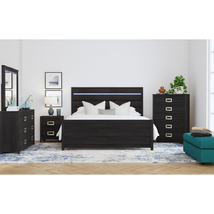 Tobias Bed with LED - Furniture House (VA)