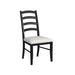 Tulane 6PC Dining Set with Table, 4 Chairs, and Bench in Oak and Black - Furniture House (VA)