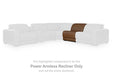 Magic Man 5-Piece Power Reclining Sectional - Furniture House (VA)