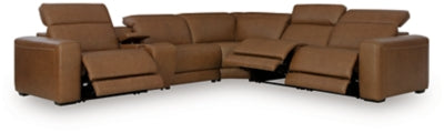 Magic Man 5-Piece Power Reclining Sectional - Furniture House (VA)