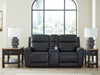 5Z-Comfort Power Reclining Loveseat with Console - Furniture House (VA)