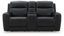 5Z-Comfort Power Reclining Loveseat with Console - Furniture House (VA)