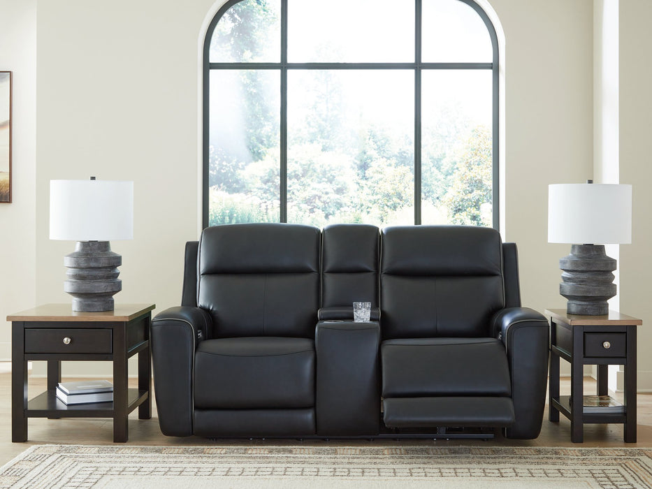 5Z-Comfort Power Reclining Loveseat with Console - Furniture House (VA)