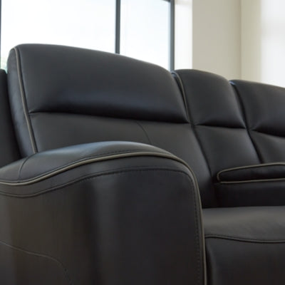 5Z-Relaxation Power Reclining Loveseat with Console - Furniture House (VA)