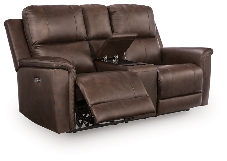 Bleckley Power Reclining Loveseat with Console