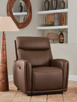 Pincara Power AutoGlide Recliner - Furniture House (VA)