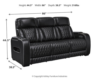 Boyington Power Reclining Sofa - Furniture House (VA)